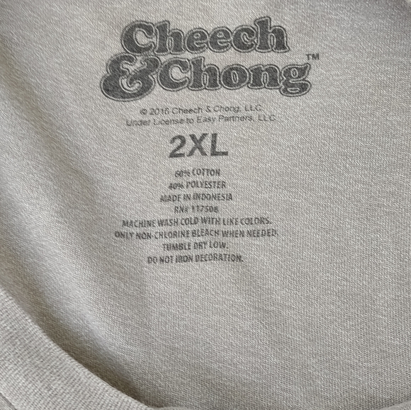 Cheech & Chong California State Flag Graphic T-Shirt Adult Mens 2XL - Picture 4 of 4